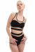 MÆD Short Haeve 1.0 Noir + Nude XXL