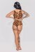 AMBR Designs Short porte-jarretelles taille haute Fierce XS