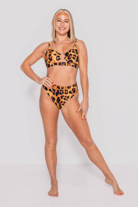 AMBR Designs Super Culotte échancrée taille haute Fierce XS