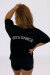 AMBR Designs T-Shirt Oversized Lets Dance Noir