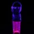 Pleaser Sandales FLAMINGO-808UVT Transparent Néon-Rose EU-35/US-5