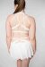 Zasha Polewear Short taille haute Grace Blanc S