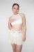 Zasha Polewear Short taille haute Grace Blanc M