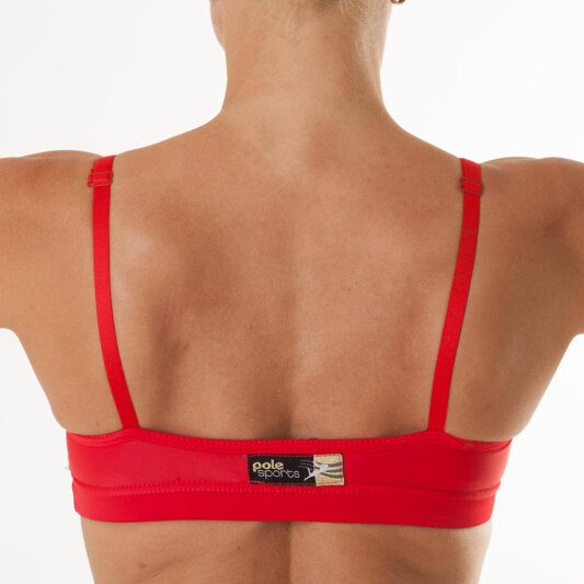 PoleSports Haut Jamilla M Rouge