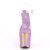 Pleaser Sandales FLAMINGO-808WR Transparent Violet Hologramme EU-35/US-5