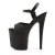 Pleaser Sandales FLAMINGO-809-2G Noir Paillettes EU-37/US-7