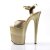 Pleaser Sandales FLAMINGO-809-2G Or Paillettes EU-38/US-8