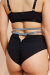 Lunalae Shorts Low Waist Riley Diamante Noir