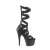 Pleaser ADORE-700-48 Bottines à plateforme Cuir synthétique Noir EU-40/US-10