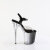 Pleaser FLAMINGO-808T-1 Sandales à plateforme Transparent Noir fumé EU-37 / US-7
