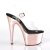 Pleaser Sandales ADORE-708 Transparent Or Rose Chrome EU-36/US-6