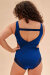 Lunalae Bodysuit Isabella Cut Out Mesh Marine M