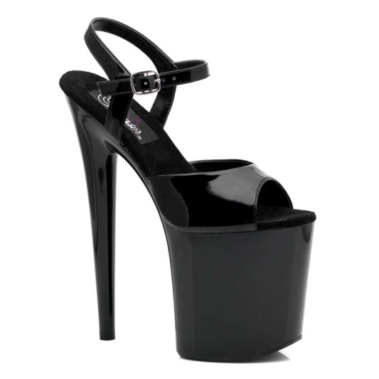 Pleaser Sandales FLAMINGO-809 Noir EU-41/US-11