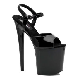 Pleaser Sandales FLAMINGO-809 Noir EU-37/US-7
