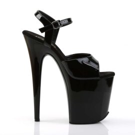 Pleaser Sandales FLAMINGO-809 Noir EU-37/US-7