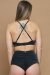 Zasha Polewear Haut Silvia Noir S