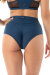 Dragonfly Short Monica Résille Bleu pétrole XS