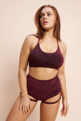 Lunalae Short Lure You taille haute Coral Shimmer