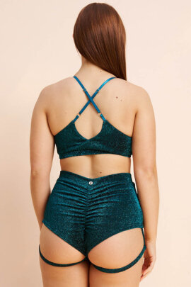 Lunalae Short Lure You taille haute Ocean Shimmer S