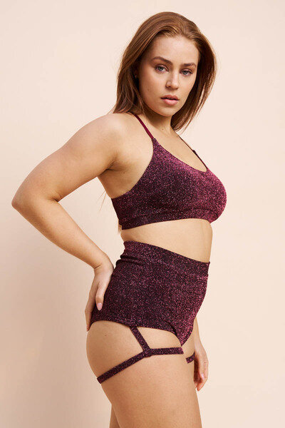 Lunalae Short Lure You taille haute Coral Shimmer M