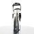 Pleaser Sandales FLAMINGO-809 Noir Argent Chrome EU-35/US-5