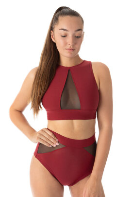 Dragonfly Haut Rachel Bordeaux XS