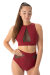 Dragonfly Haut Rachel Bordeaux L
