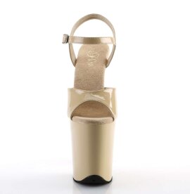 Pleaser Sandales FLAMINGO-809 Crème EU-35/US-5