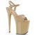 Pleaser Sandales FLAMINGO-809 Crème EU-35/US-5