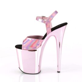 Pleaser Sandales FLAMINGO-809HG Rose Hologramme EU-35/US-5