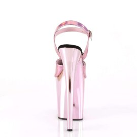 Pleaser Sandales FLAMINGO-809HG Rose Hologramme EU-35/US-5