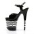 Pleaser Sandales FLAMINGO-809LN Noir EU-37/US-7