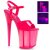 Pleaser Sandales FLAMINGO-809UVT Néon-Rose EU-40/US-10