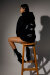 REV ACTIV Sweat à Capuche Premium Pour Pole Dancer Noir M