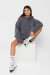 REV ACTIV Sweat à Capuche Premium Innocent Girl Avec Pleasers Gris XS