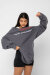 REV ACTIV Sweat à Capuche Premium Innocent Girl Avec Pleasers Gris S