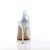 Pleaser AMUSE-20 Escarpins Holo Argent EU-38/US-8