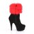 Pleaser DELIGHT-1000 Bottines à plateforme Daim synthétique EU-40/US-10