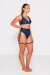 AMBR Designs Maille Culotte échancrée taille haute Bella M