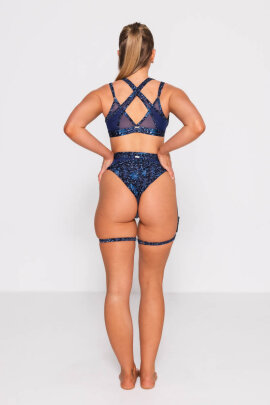 AMBR Designs Maille Culotte échancrée taille haute Bella XL