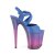 Pleaser Sandales FLAMINGO-822T Bleu Violet EU-35/US-5