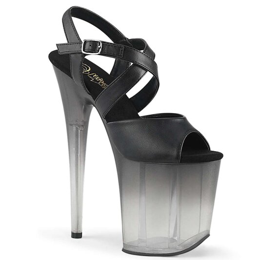 Pleaser Sandales FLAMINGO-822T Noir EU-35/US-5