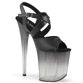 Pleaser Sandales FLAMINGO-822T Noir EU-37/US-7