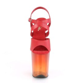 Pleaser Sandales FLAMINGO-822T Rouge EU-35/US-5