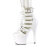 Pleaser ADORE-1013MST Bottines à plateforme Revêtement laqué Blanc EU-40 / US-10