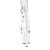 Pleaser ADORE-1013MST Bottines à plateforme Revêtement laqué Blanc EU-40 / US-10
