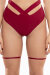 FANNA Shorts X Spark Edition Burgundy M