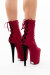 FANNA Protection pour Talons Hauts Spark Édition Réglable Rouge Bourgogne EU-37 - EU-39