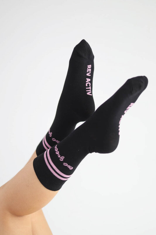 REV ACTIV Chaussettes Exo Queen Noir