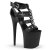 Pleaser Sandales FLAMINGO-858 Noir EU-38/US-8